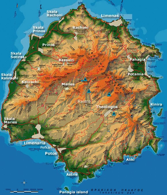 thassos map